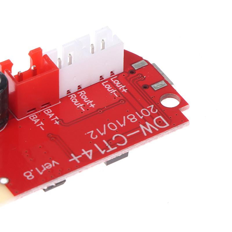 Dw-Ct14 Micro 4.2 Stereo Bluetooth Power Amplifier Board Module 5Vf 5W+5W