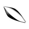 For BMW F34 GT330 GT328 GT300 2016- Car Front Headlight Eyebrow Eyelid Resin Trim Sticker Head Light