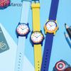 Marco Quartz Unisex Children's Sports Watch - Simple, Stylish, Waterproof with Color Block Design for Students
