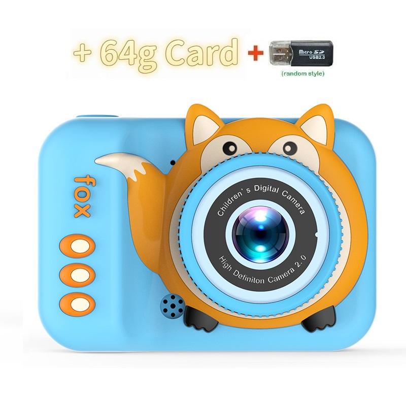 New Instant Children's Print Camera StrapLittle SLR Children's Camera Cartoon HD Dual Camera Digital Camera