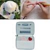 Aluminum Crochet Hook with 12 Interchangeable Tip Ergonomic Handle Crochet Hook Needle 3.0mm-10mm For Knitting Craft