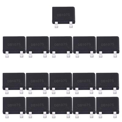 Ponte a diodi 1A 1000V DB107S Tensione a corrente piena a ponte raddrizzatore quadrato in lotti multipli