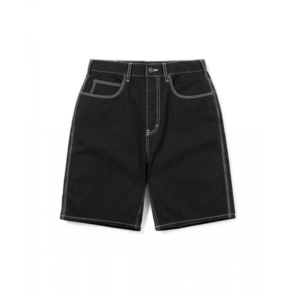 Thisisneverthat Contrast Stitch Short Black Model S