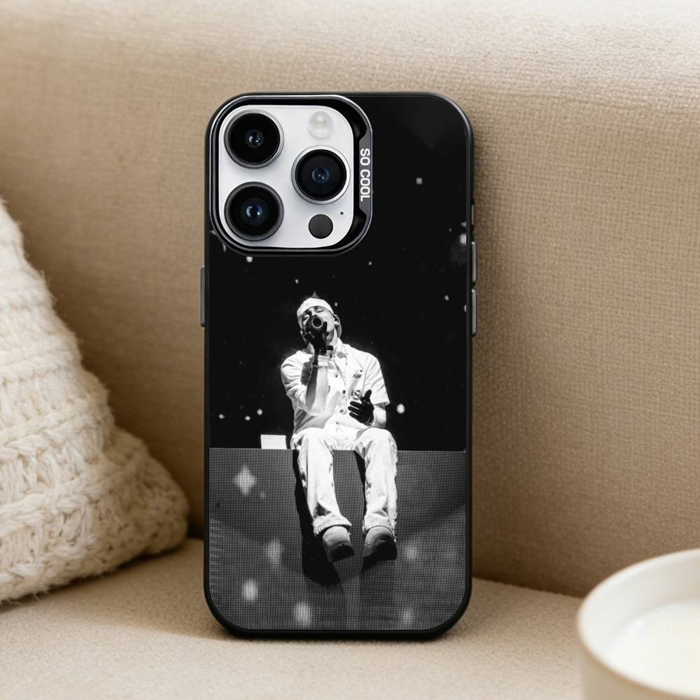 

P-Primera Musa Omar Courtz Phone Case For iPhone17, 16,15,14,13,12 Pro Max Black Candy Matte Shockproof Cover iPhone16e
