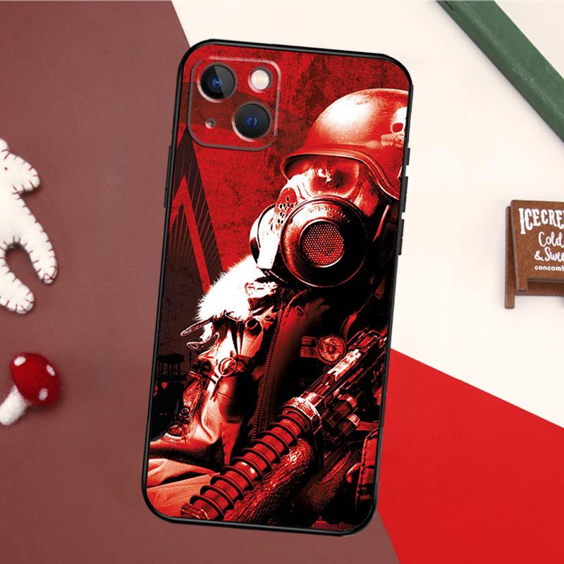 

Metro 2033 Case For iPhone 16 15 14 13 12 Mini 11 Pro Max X XR XS 7 8 Plus Soft Bumper Cover iPhone 14