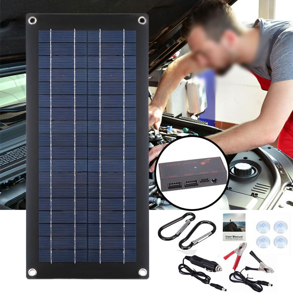 Eco Friendly Charging Efficient 60W Solar Panel for Vehicle Batteries