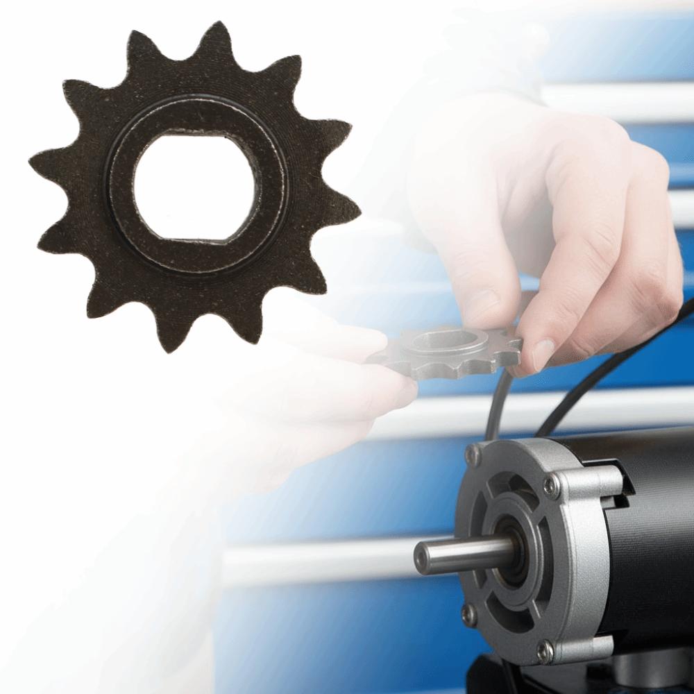 H Hole Motor Sprocket Gear for MY1020 MY1016 MY1018 High Speed Motor Motor Replacement Part