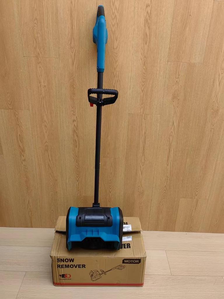 Electric Snow Shovel 21V Battery Powered Brushless Snow Thrower Rechargeable Snow Blower with