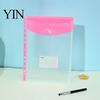 11 Hole Binder Pockets for A4 Binders, Plastic Expanding File Folders with Snap Closure & Transparent Label Slot, Durable Document Organizer Project