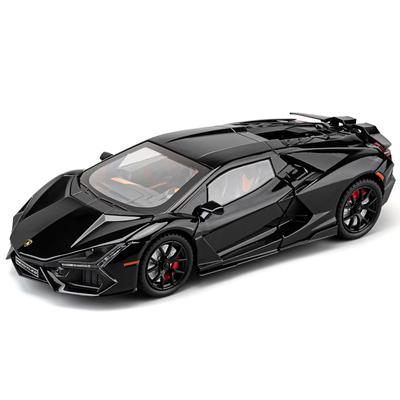 1/24 Lamborghini Revuelto Supercar Alloy Car Diecasts & Toy Vehicles Metal Toy Car Model Sound and Light Collection Kids Toy
