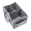 Storage Box with Handle And Multiple Pockets Organizer Portable Diaper Storage Bag for Nursery Kids Toys Snacks
