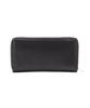 Schott Leather Rider's Zip Wallet, Men's F 010, Black, 782-4970056