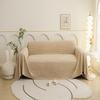 Plush Sofa Cover Autumn Winter Full Coverage Wrap-around Sofa Sheet Cover Protector Simple Design