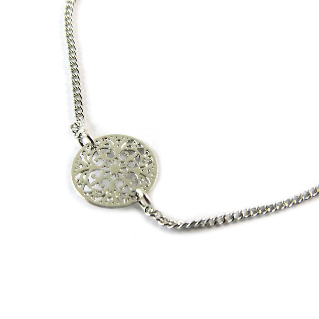 Les Trésors De Lily [N8875] - Bracelet 'Carmen' argenté