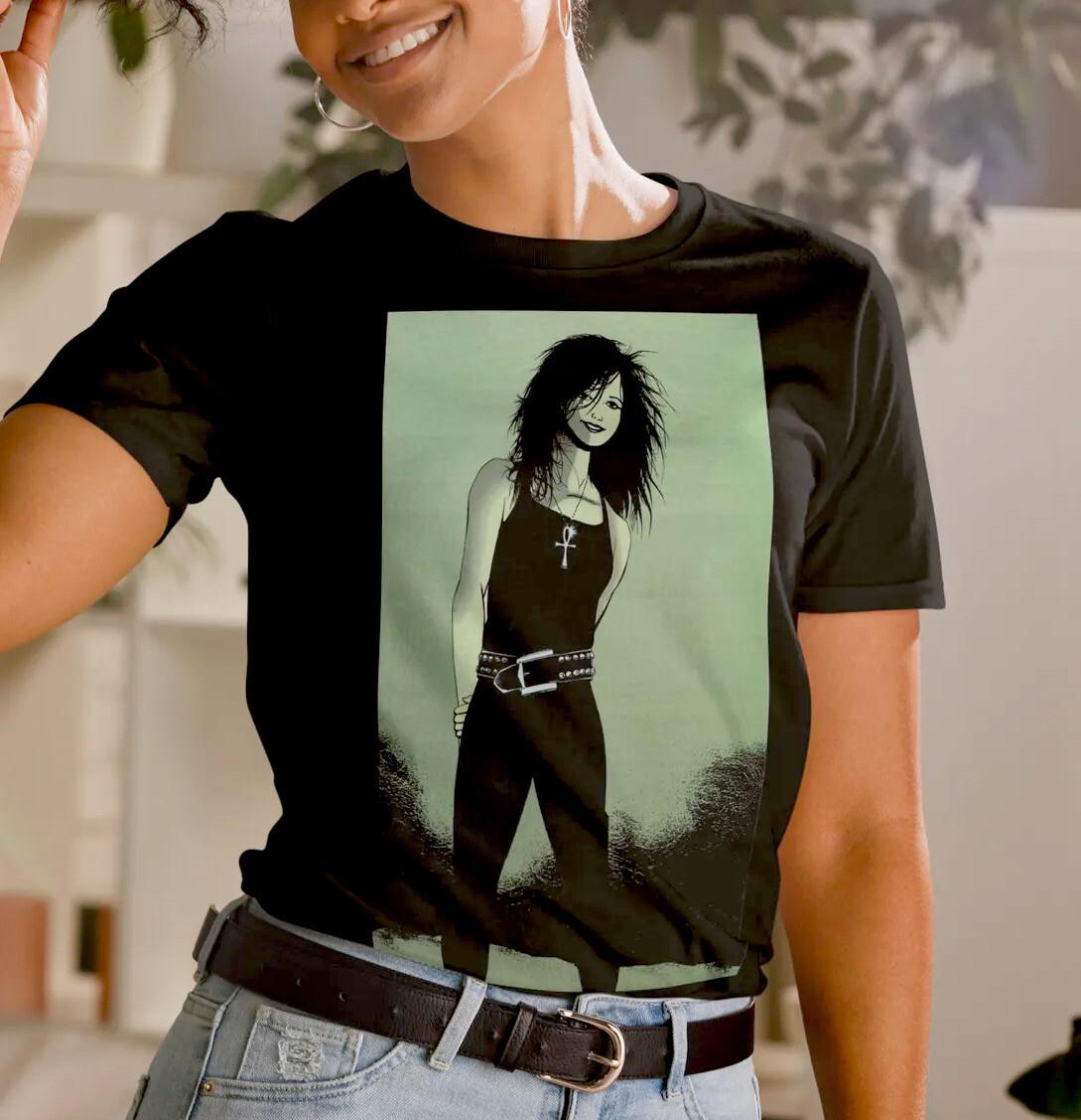 Death Endless Gothic Goth Girl Short-Sleeve Unisex T-Shirt Mens Womens Tees Top L