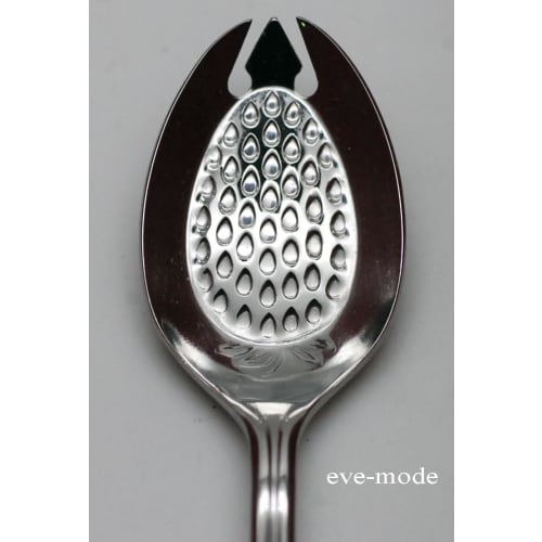 Eve-mode RT 18-0 Petit Rose Line Strawberry Spoon, Total Length 129mm, Set of 2, Made In Japan