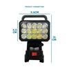 1 Piece Portable Lamp Hand Lantern 15 Beads Led Working Light Spotlight For Makita/Devon/Bosch 18V Li-Ion Battery