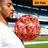 """Lebendiger brasilianischer Fußballgeist" Fußball Geeignet für Training und Wettkampf Outdoor-Sport Sehr elastisch Verschleißfest und rutschfest"""