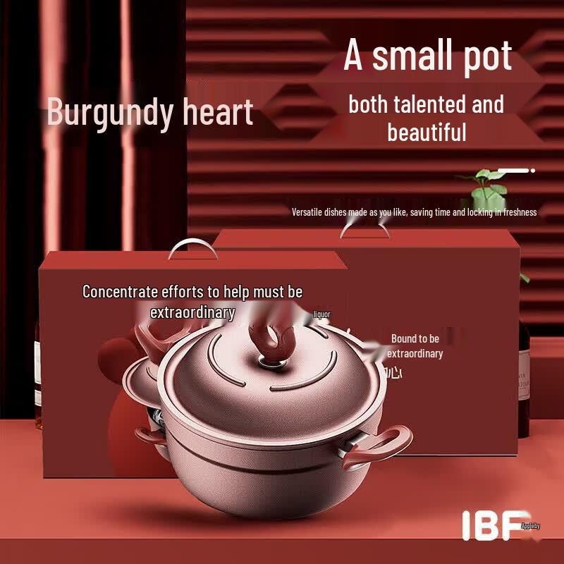 IBF Enamel Soup Pot
