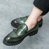 Fashion Men's Loafers Luxury Brand Leather Dress Shoes Breathable Slip-On Solid Formal Casual Shoes Handmade Designer Men Shoes Mocassin