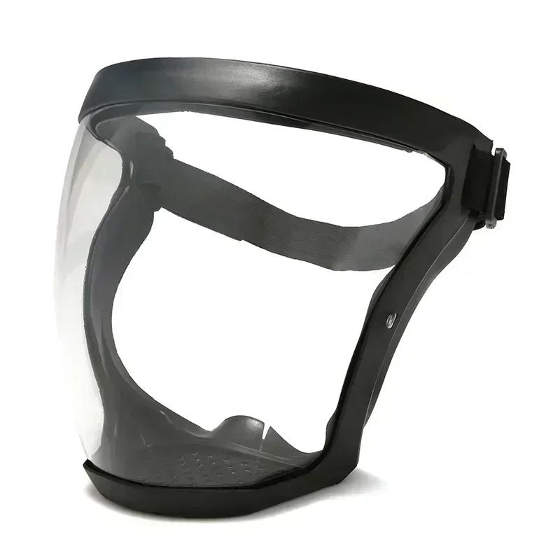Máscara de proteção de trabalho protetor facial completo escudo protetor facial transparente tela protetora rosto acessórios de cozinha gadgets