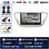 9" Android 14 Carplay Car Radio For Hyundai Solaris 2 Verna 2016-2020 Multimedia Video Player Navigation GPS Stereo 2Din WIFI+4G