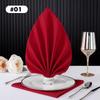 Cotton Western Table Napkins Reusable Placemat for Kitchen Wedding Decoration Hotel Special Absorbent No Lint Cup Wiping Cloth