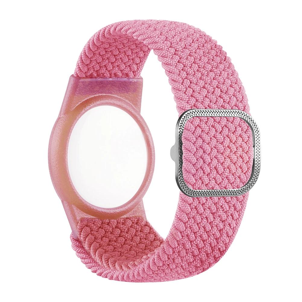 Kinderarmband für Apple AirTags Schutzhülle Kratzfestes Armband Verstellbares Armband für Apple Air Tag GPS-Tracker Halter