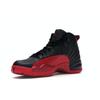 Air Jordan 12 Retro Flu Game 2016 Men Sneakers Black Black Varsity-red 130690-002