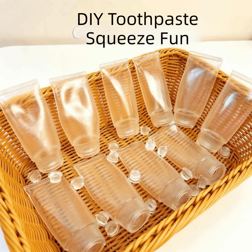 Transparent DIY Pressure Ball Kit Soft TPR Handmade Ball Skin Clear DIY Empty Ball Skin Kids Toy
