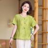 Hodo Stylish Mom's Summer Short-Sleeved Top