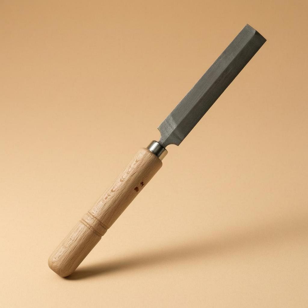 Hand Saw Sharpening Tool Faceted Profile File Wood Handle
