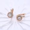 New Arrival Gold Color Earrings For Women Wedding Party Ear Ring Jewelry  Romantic
