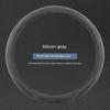 Car Steering Wheel Cover for All Seasons, Suede Anti-Slip and Sweat-Absorbent D-Shaped Handlebar Cover, Spring Steering Wheel Protective Cover