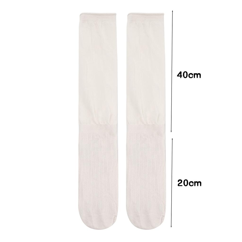 Western Style Rider Boot Calf Socks Stretchy Knight Boots Long Socks Soft Comfortable Knitted Stocking For Women Warm Accessory