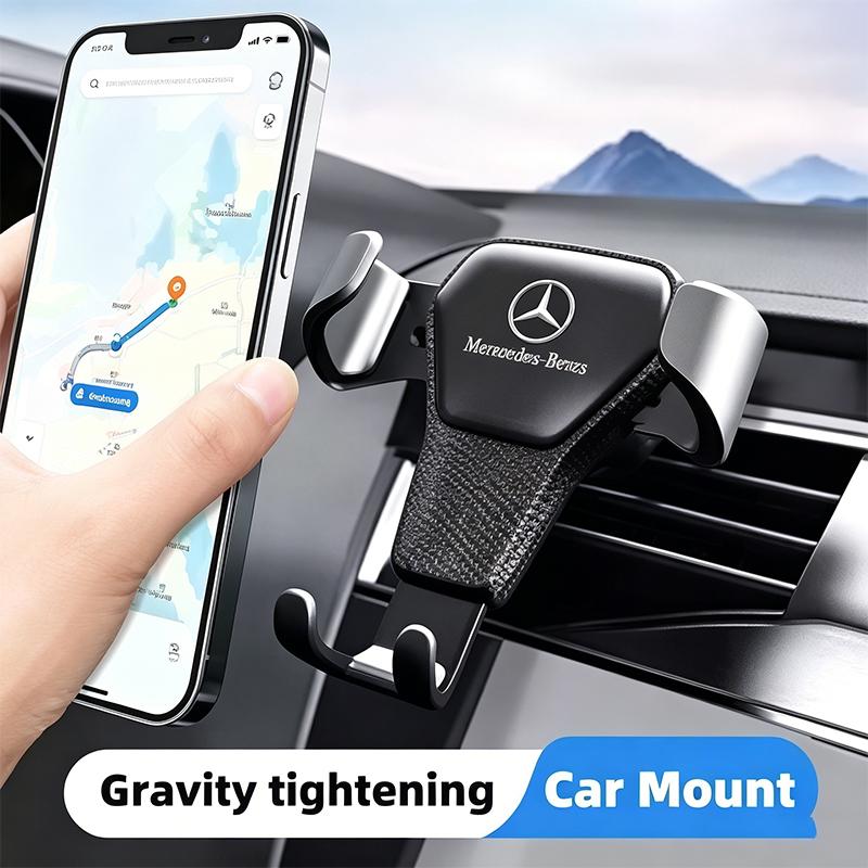 CSF1 Car Air Vent Phone Holder Auto Clamp Support Stand Car Air Vent Phone Holder Sticker for Mercedes Benz C180 C200 C260 C300 W108