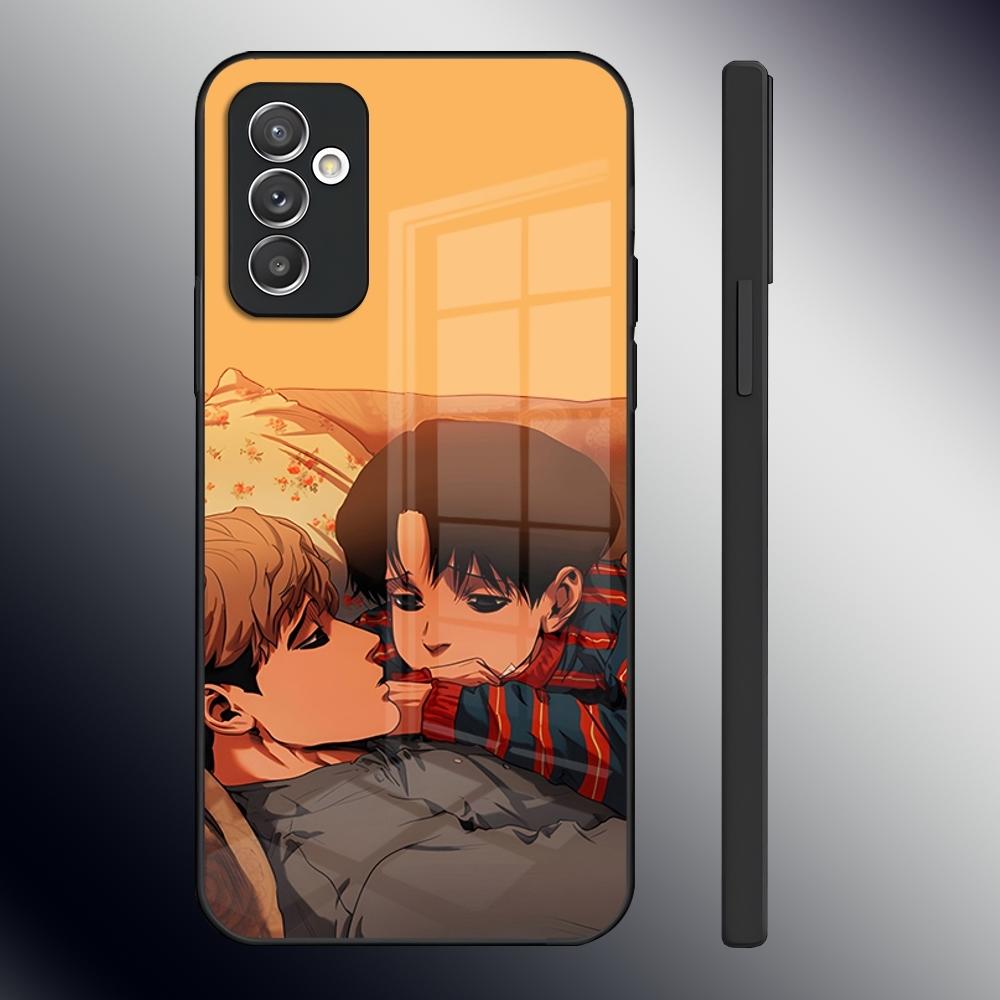 Anime Kill Stalker Phone Case For Samsung S24 Ultra S23 S22 S20 Fe S21 Plus A54 A34 A24 A53 A13 A16 Glass Back Cover