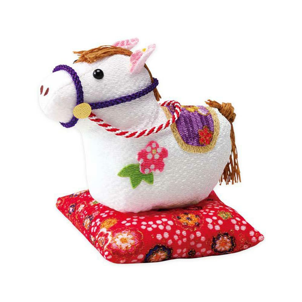 

Sakura Horikiri New 2026 of the Zodiac Bean Bag Lucky 4cm W x D x Item 4131538 Year s Decorations (Year Horse) Series, - Horse, 10.5cm 7.5cm H,
