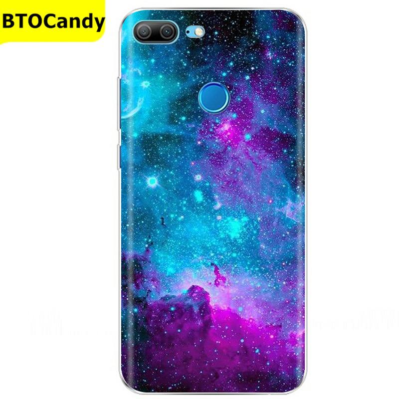 Etui For Honor 9 Lite Etui Kwiat Miękki Silikon Couqe Etui na Telefon Huawei Honor 9 Lite Etui Na Tył Honor9 9lite Coque Funda