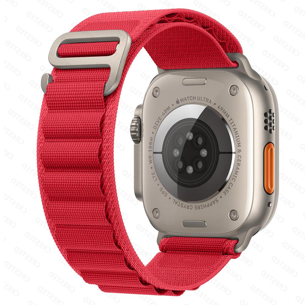 Strap for Apple Watch Bands ultra 2 3 49mm 44mm 40mm 41 45mm 42mm 46mm Alpine loop correa bracelet iWatch series 7 se 8 9 10 11