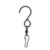 Garden For Wind Chimes Bird Feeder Plants Pot Solar Light Hanger Clip Hanging Hook Swivel Hook