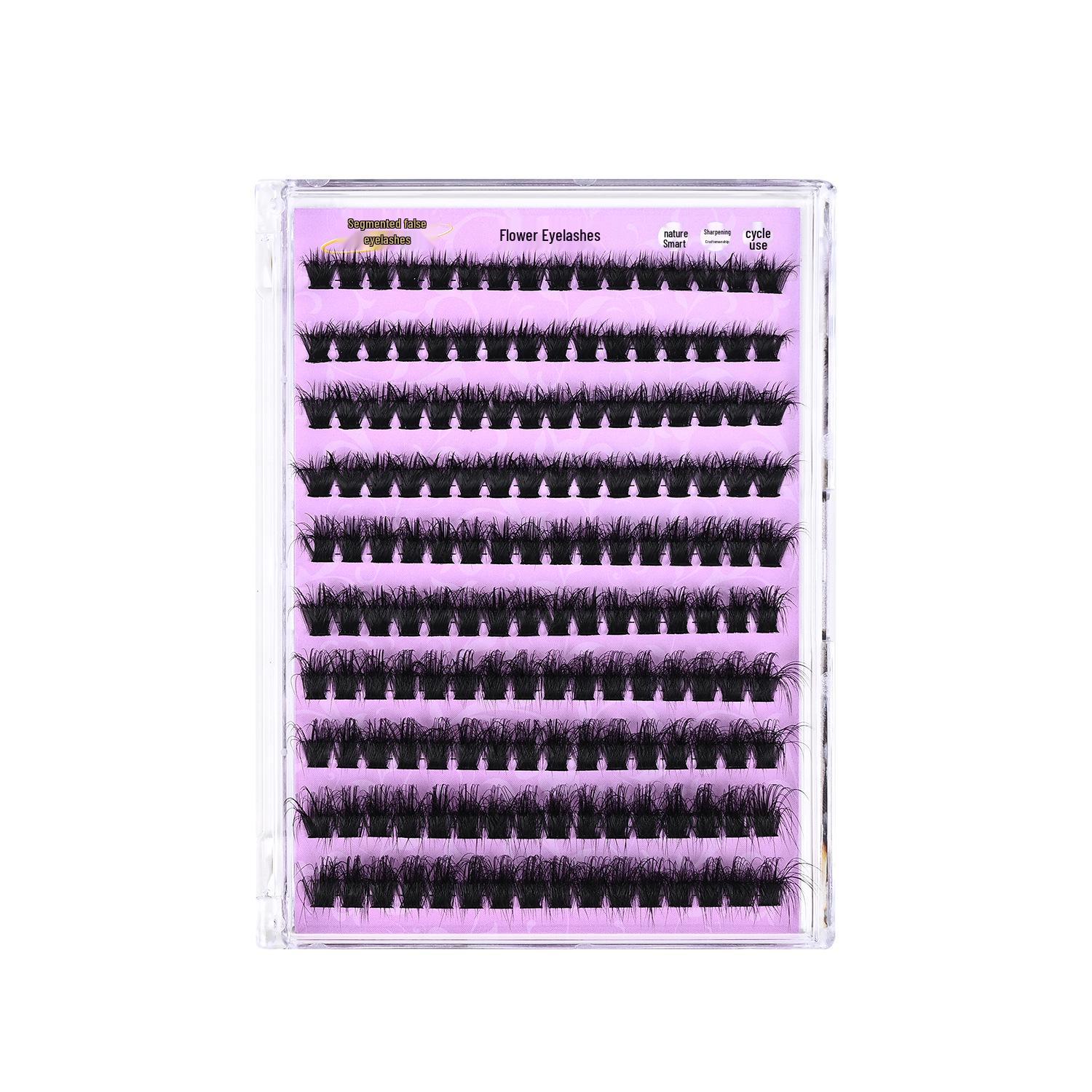 

3D Stereo 150P Natural Thick False Eyelashes in Various Sizes 10 Rows