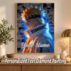 Minato Namikaze Custom Name Diamond Painting Personalized 5D Full Drill DIY Diamond Art Home Decor