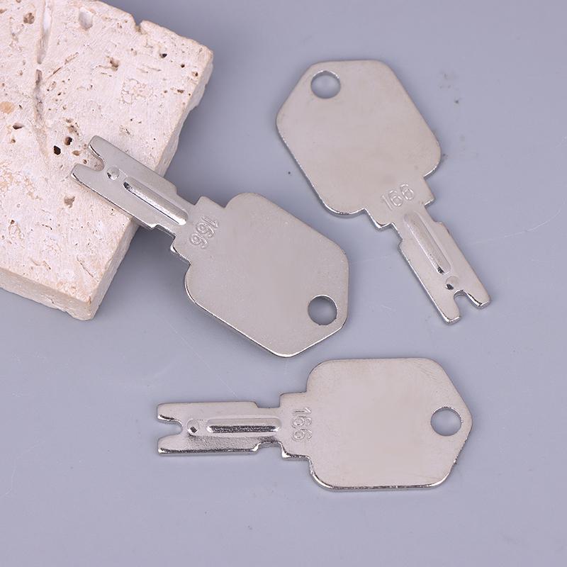 1/3/5Pcs For 166 186304 Forklift Key Heavy Duty Equipment Keys For Excavator Dozer Loader Backhoe Starter A214062 5133504