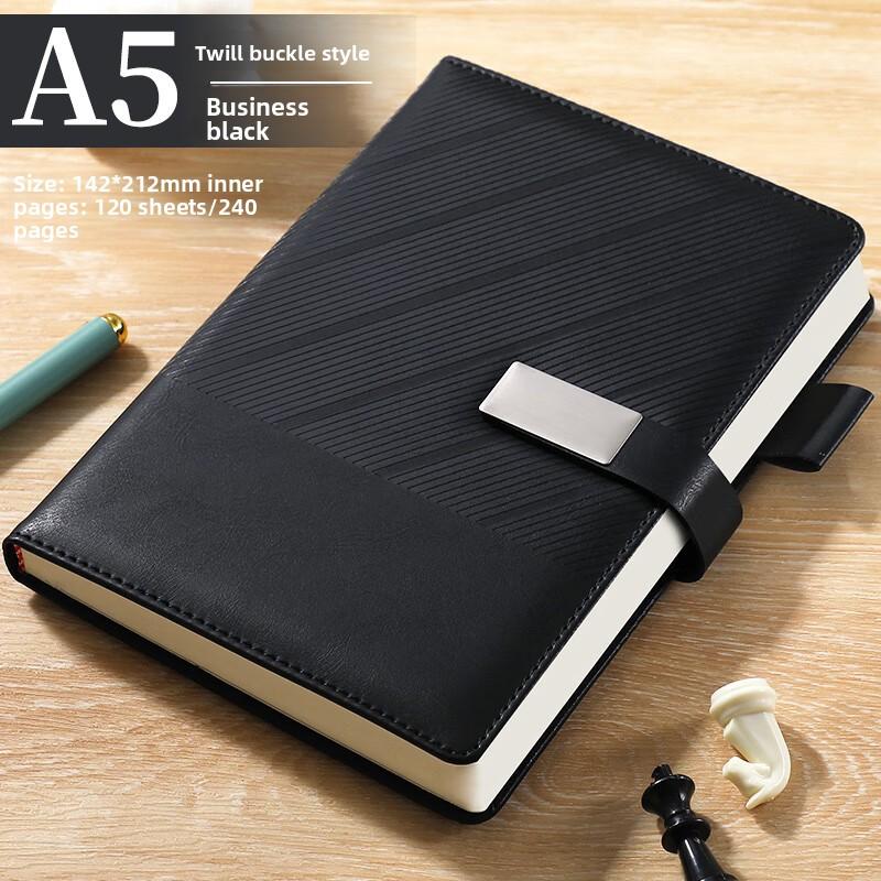 Luxury Customized Business Notebook With Logo Engraving High-End Gift Box For Conferences And Meetings