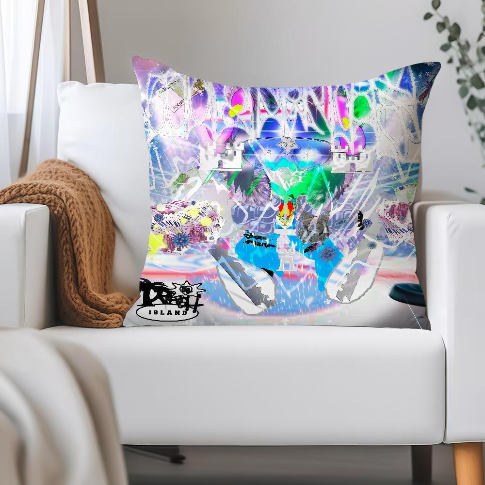 Singer B-Bladee Pillow Case Applicable Space For Guest Rooms Interiors Cars Office House Decoration