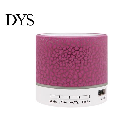 Bluetooth Bass Speaker A9 Portable LED Light Crack Bluetooth-compatible U Loudspeaker Disk TF Card Subwoofer Music Player for Phone