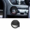 For Ford Mustang 2015- Carbon Fiber One-Click Startup Switch Cover Trim 1PCS
