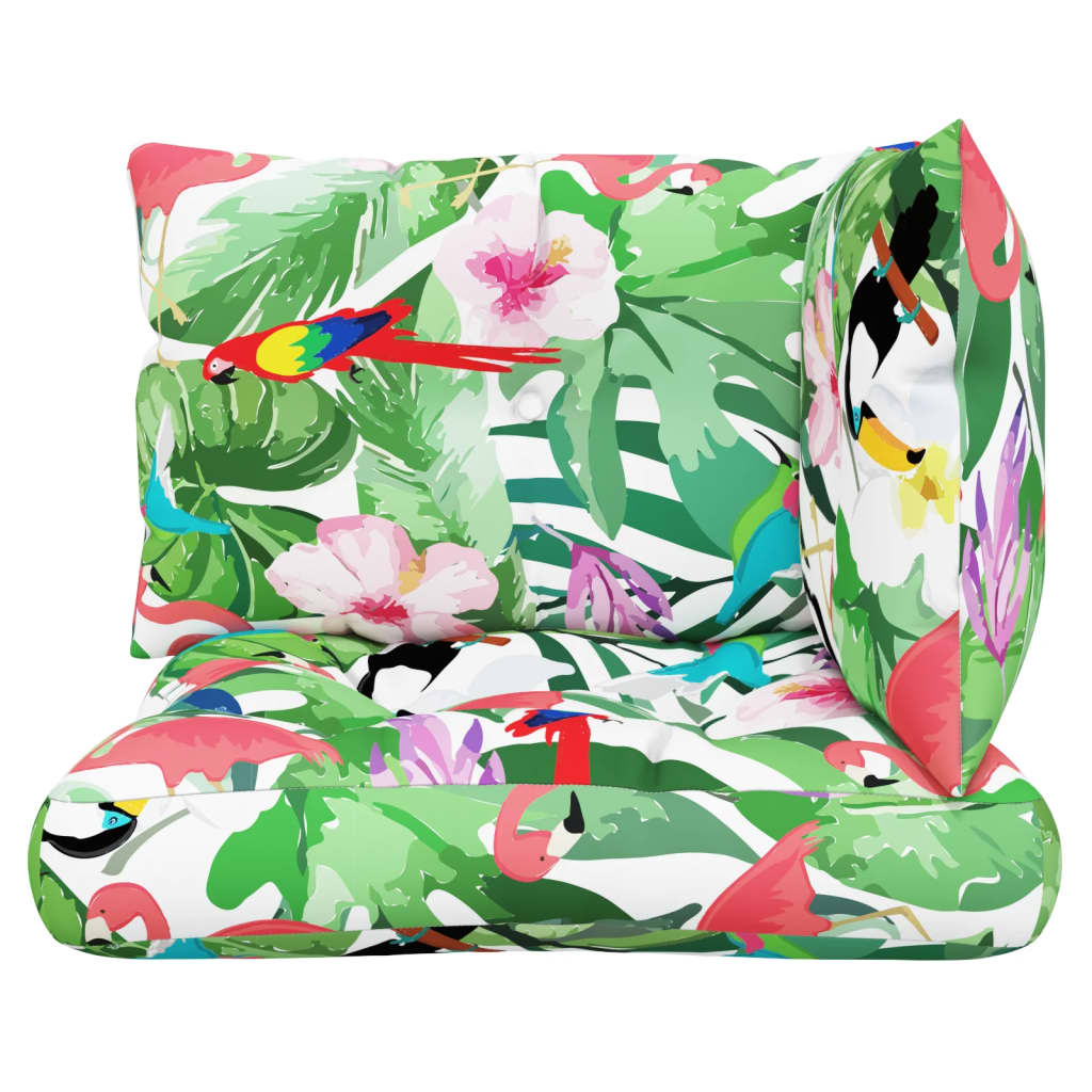 Pallet Cushion Set 3 Pcs Multicolored Oxford Fabric