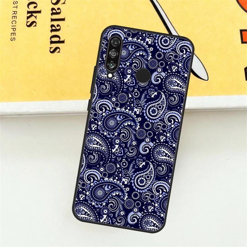 Bandana Seamless Pattern Cover For Huawei Nova 5T 9 10 SE 11i 8i 7i 3i Y61 Y91 Y60 Y70 Y90 P20 P40 Lite P30 Pro Case